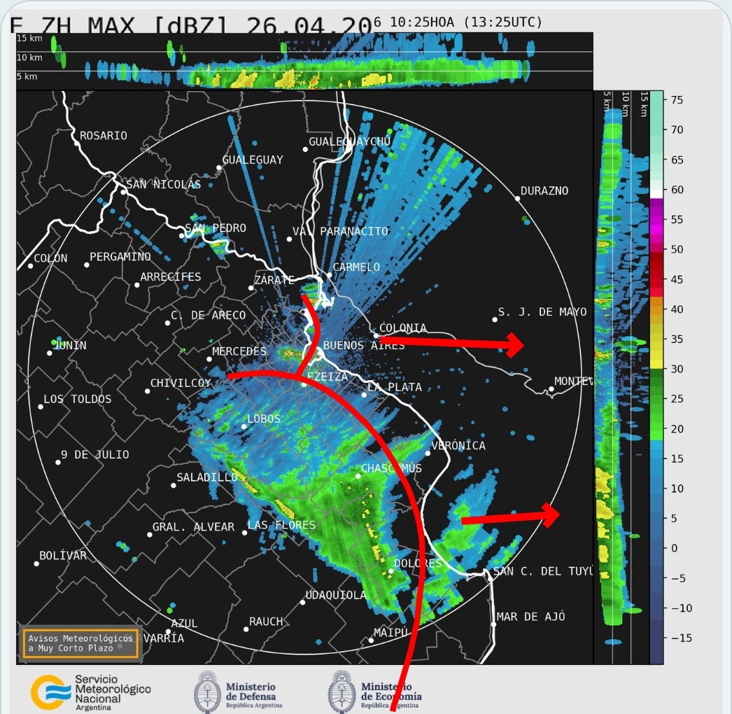 JuaniAyoroaOK's tweet image. INFO&amp;gt; En breve, en #CABA puede haber unas gotitas y lluvias leves... Nada grave🌦️.
&amp;gt; En zona sur del #AMBA puede haber unas lloviznas y gotitas súper aisladas en las próximas horas. 
#LaPlata #Lluvia #Viento
