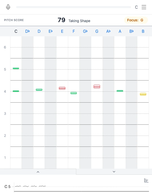 pitchlogapp's tweet image. New in Pitchlog: Score Card 🎯

Every session now gets a Pitch Score — so you can track your accuracy over time and know where to focus.

pitchlog.com

#musicians #intonation #pitchtraining