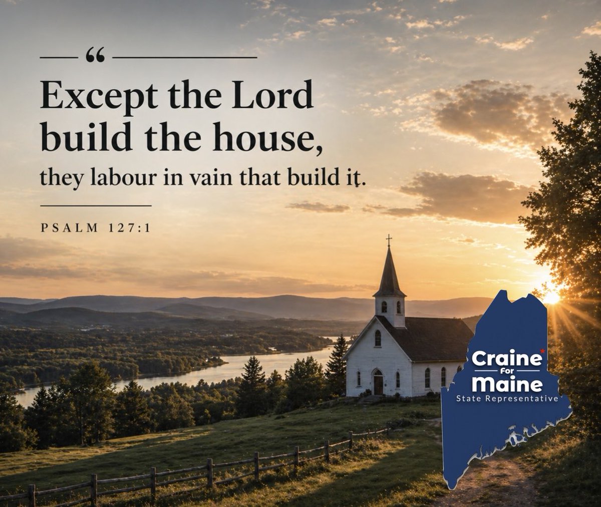 JantzenCraine's tweet image. “Except the Lord build the house, they labour in vain that build it.” — Psalm 127:1

A reminder to keep the right foundation this Sunday.

#SundayReflection #Faith