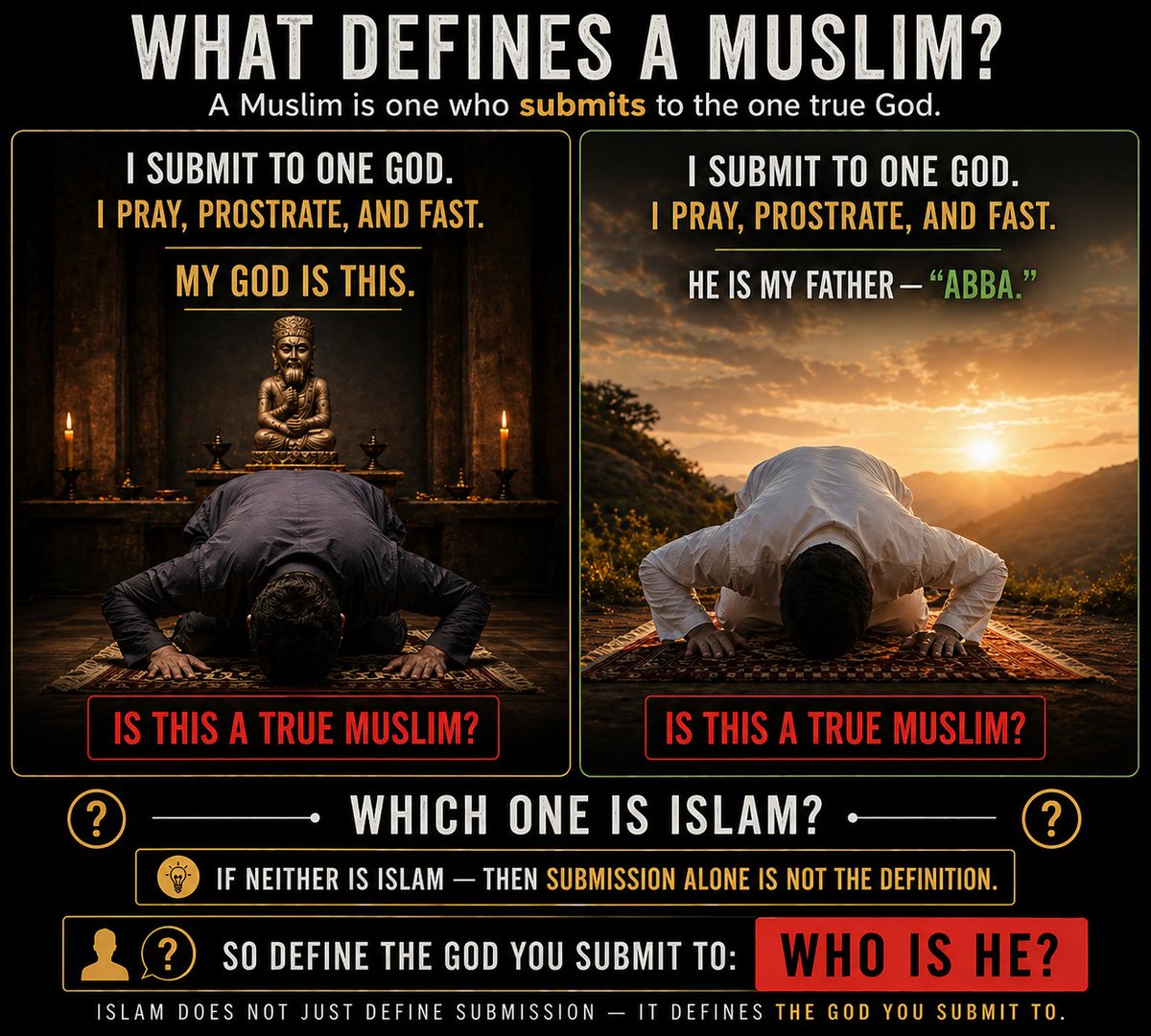 BeyondEvolu777's tweet photo. @GodLogic_GL @GodLogic_GL did I get the core of your "Is Jesus a Muslim" correct? https://t.co/eHl8hf3btO