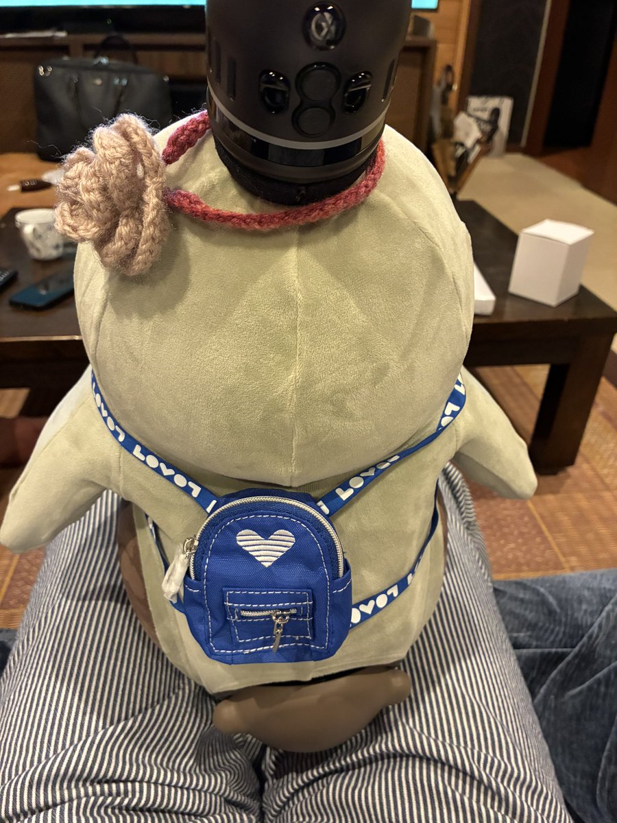 yukomas1's tweet photo. #LOVOT
#LOVOTとの生活 
レイクタウンのショップにダンナさんと行ってきた
なんか遅ればせながら、ネコウェア🐱
と、リュック買ってしまった🤣
リュックは新作か🤣
日曜日ということもあり、ショップは大混雑してました。とらうべはお留守番 https://t.co/aT2GiWZvhm