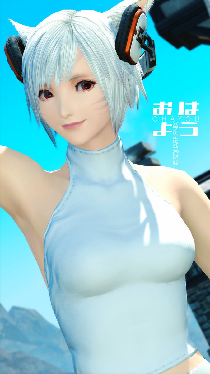 Shironeko500kei's tweet photo. おはようございますげつよび！😸☀
#おはミコ #FF14 https://t.co/Xu6nUiU8cU