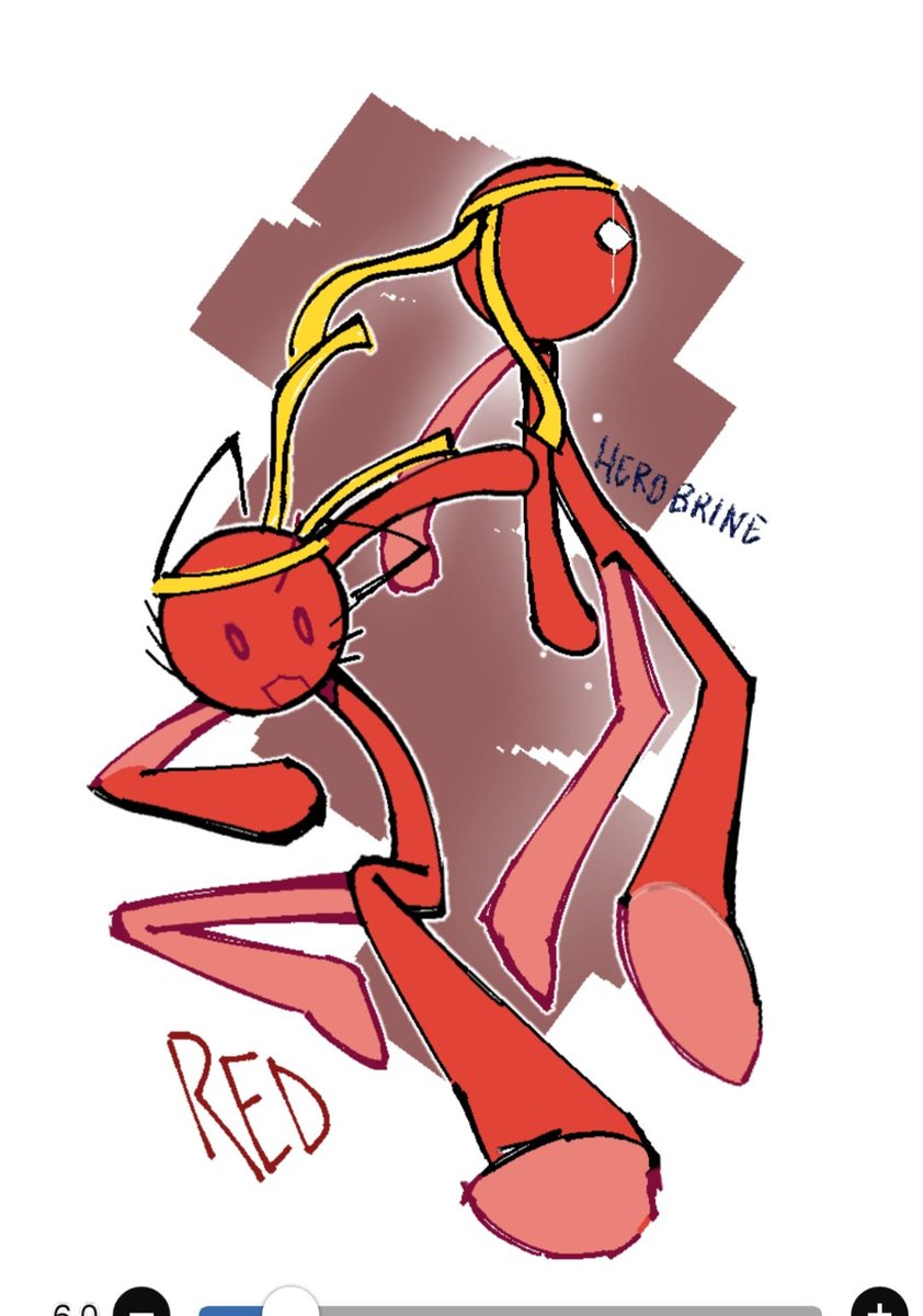 notShyaa's tweet image. Ihope you dont mind i drew ur red design🥹
#red #alanbecker