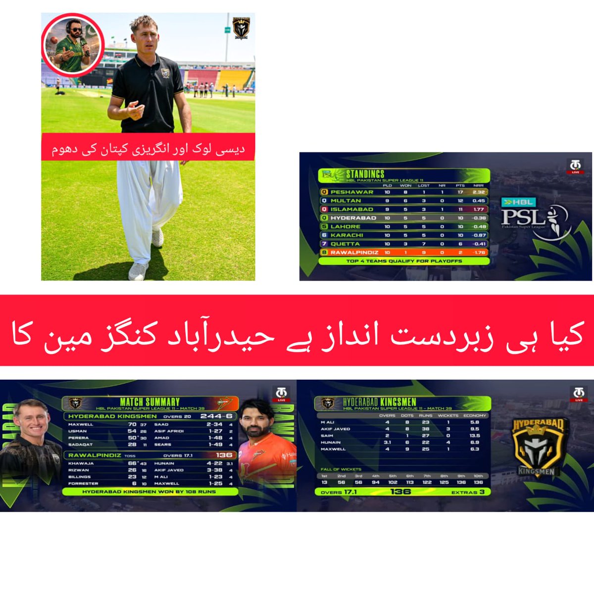 BABAR9492's tweet photo. Congratulations Haidaraabd Kingsman https://t.co/o5kkfwW8zH