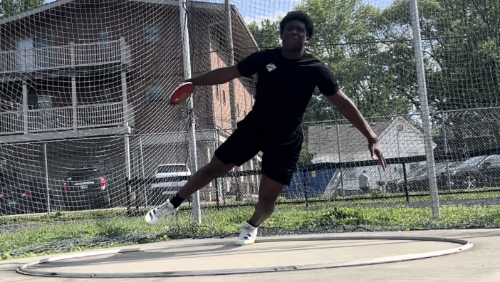 Channel1450com's tweet photo. DP’s Practice Pop In: Springfield High Senators Boys Track Throwers

Week 35 of the segment takes DP to the shadow of the Capitol Building -

Checking in with the Springfield boys throwers on their season so far and the goals ahead
 https://t.co/Pg3MPFvvRd https://t.co/8ioOwnQ0T5