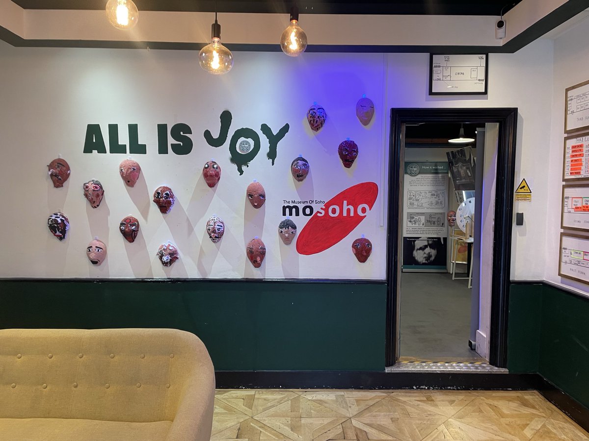 TheMuseumOfSoho's tweet photo. @SohoGeorge @sohosocietyw1 @LittleItalySoho You can still see how television was first demonstrated in Soho until the end of May at 75 Dean Street @allisjoysoho @TheMuseumOfSoho https://t.co/f1UDtanul7