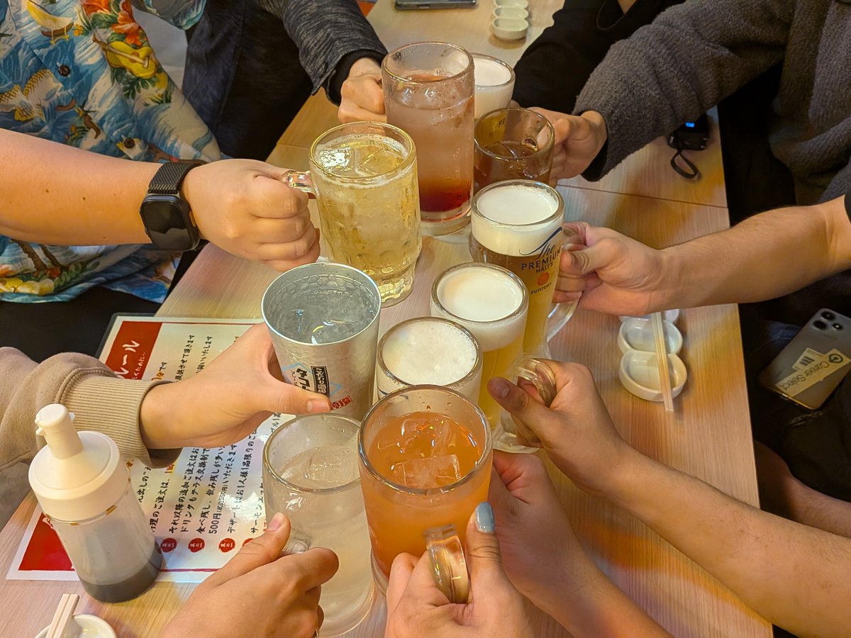 #技育祭 お疲れ様でした！！！！！！
2次会！