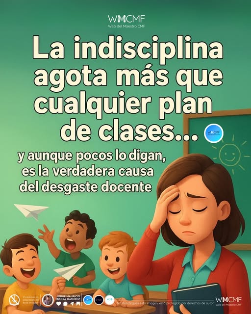 cmf_w's tweet photo. Estrategias para afrontar #problemas de #indisciplina en el aula. Enlace: https://t.co/kqMYbStS92 https://t.co/XRSkf4B259
