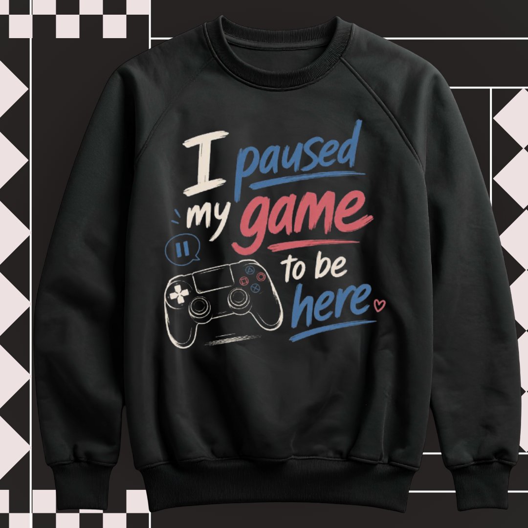 yasmineLAROU's tweet image. I paused my game to be here 🎮
priorities: questionable, dedication: unmatched 😌
get this design here: teepublic.com/user/blossomtee
#TeePublic #GamerLife #FunnyQuote #GamingHumor #Relatable