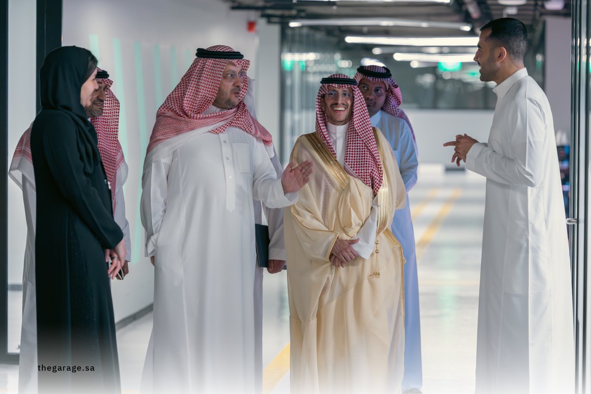 TheGarageKSA's tweet photo. جانب من زيارة سعادة المهندس هيثم الفرج الرئيس التنفيذي لـ@NeoSpaceGroup، إلى #الكراج، لاستكشاف فرص الشراكة والتعاون، في مسيرة مشتركة نحو تمكين رواد الأعمال وصناعة المستقبل. https://t.co/adUrKEJBTA