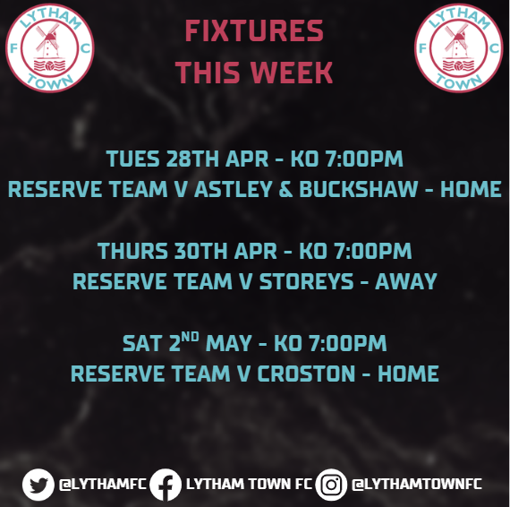 LYTHAM TOWN FC tweet media