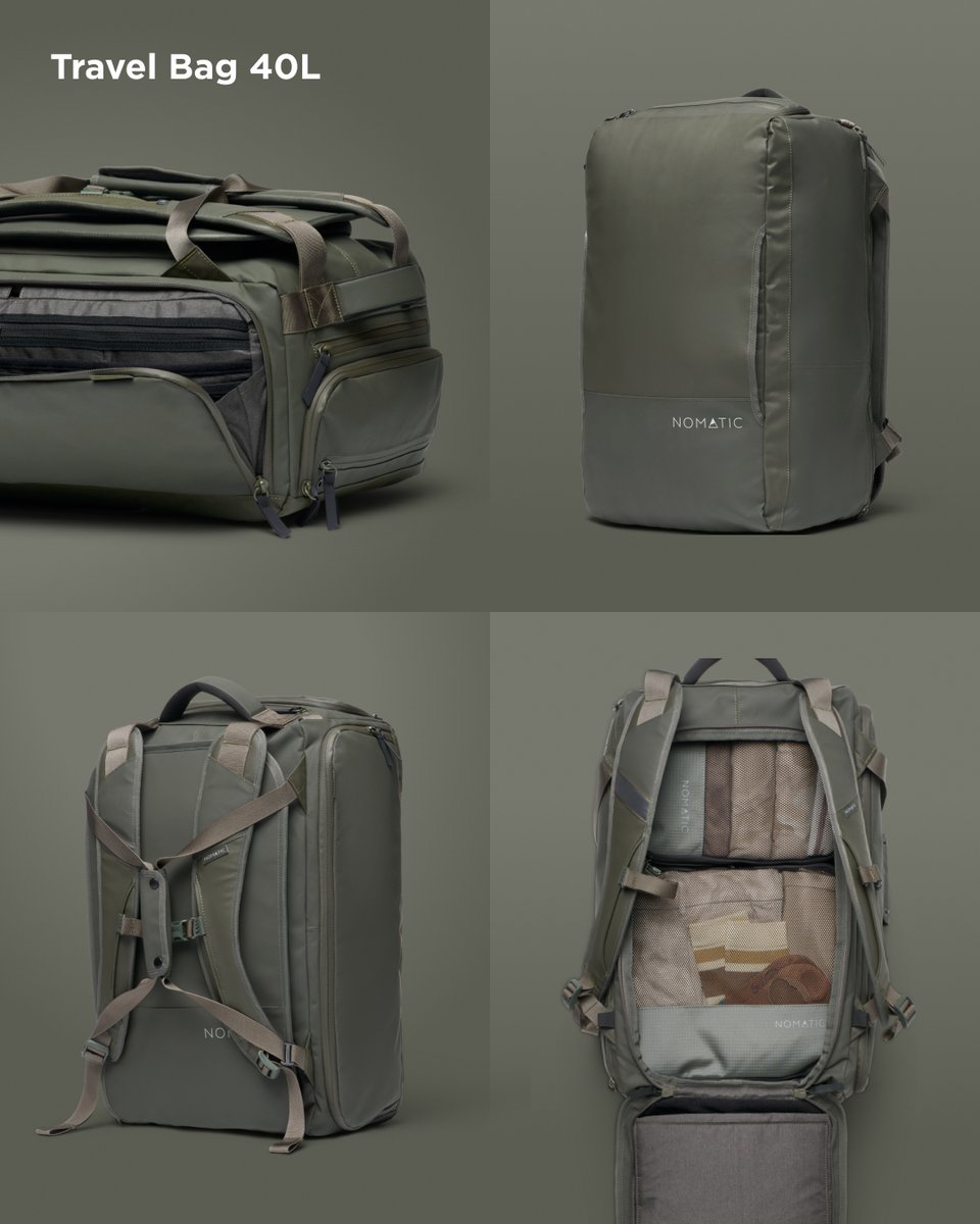 Nomaticgear's tweet photo. Wherever the route takes you. 

Travel Bag 40L. Travel Bag 30L. McKinnon Camera Pack 35L. 

Built to move with you — up to 30% off during our Ready to Fly Sale. 

Link in bio.

#NOMATIC #TravelBag #Momentum #OneBagTravel #LifeOnTheMove https://t.co/hRwBGkUUnU