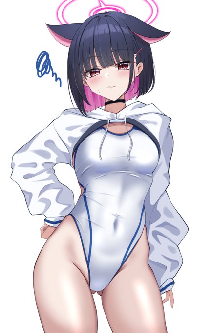 スポーティな制服だねカズサ 「先生!! こんな制服、あるわけないじゃん!」 ブルアカ オデュッセイア海洋高等学校