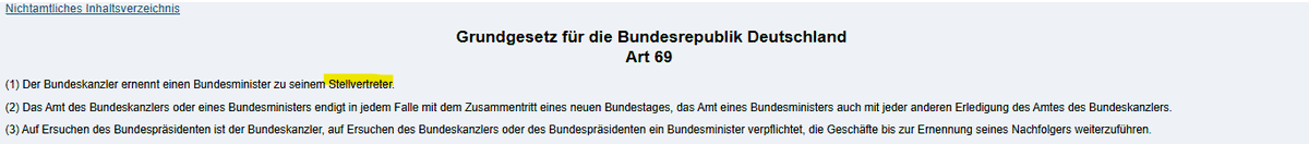 AndreLunemann's tweet image. SgH @larsklingbeil, in Ihrem @X #Account steht #Vizekanzler. Den gibt es nicht, siehe Artikel 69 GG. Ebenso wenig gab es eine gesetzliche #MPK in der #Corona Zeit. Zitat Alfred #Tetzlaff: „Der Sozi ist nicht grundsätzlich dumm, er hat nur sehr viel Pech beim Nachdenken.“