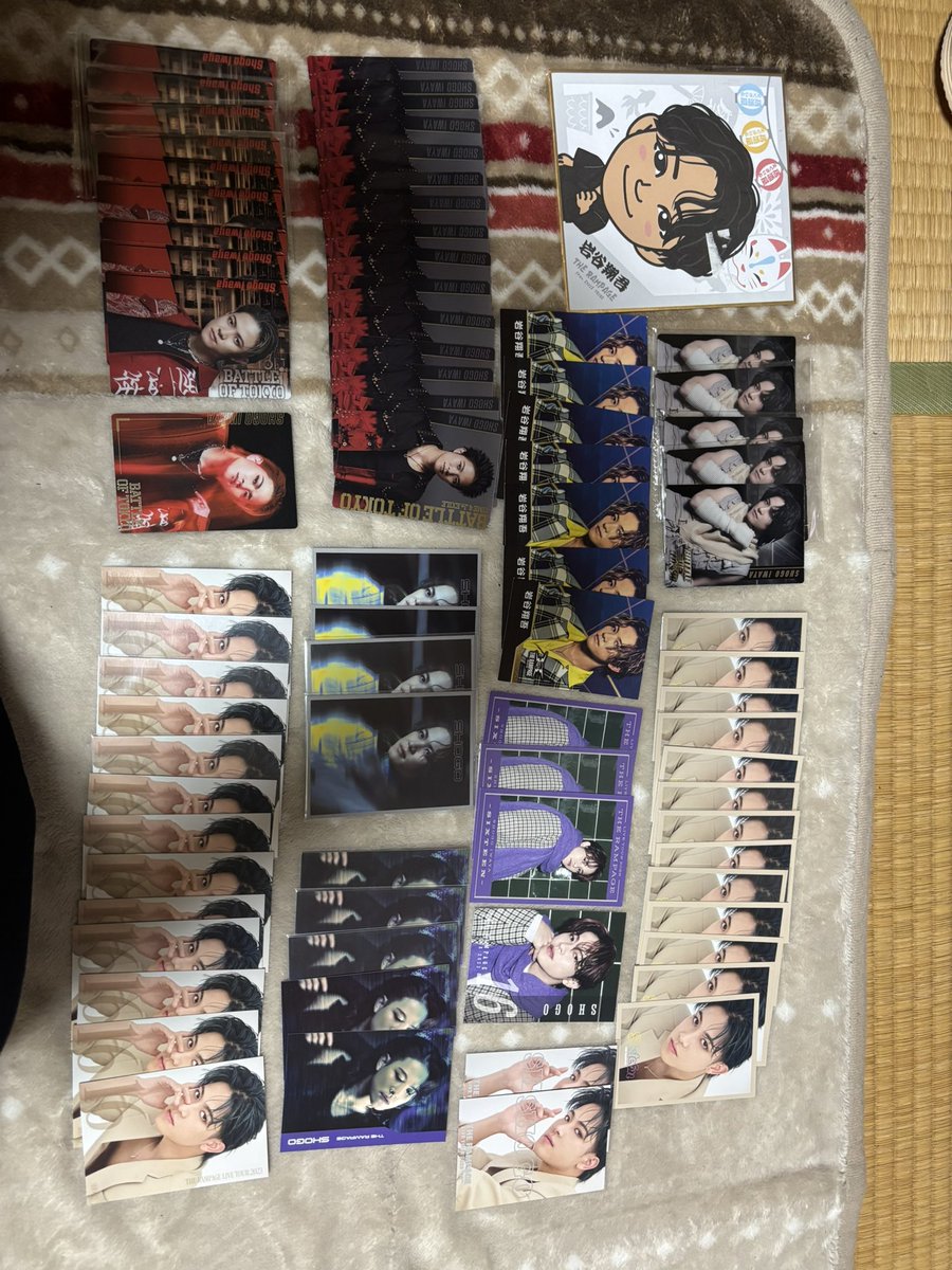 _a1a_1's tweet photo. #THERAMPAGE  #岩谷翔吾  #LDH買取  #ランペ買取 

グッズ卒のため、買い取っていただける方を探しています！💧

譲：岩谷翔吾
求：買取(できるだけ希望額に添えるようにします！)

お気軽にお声がけ下さい(>_<) https://t.co/pMkJ8FlxIz