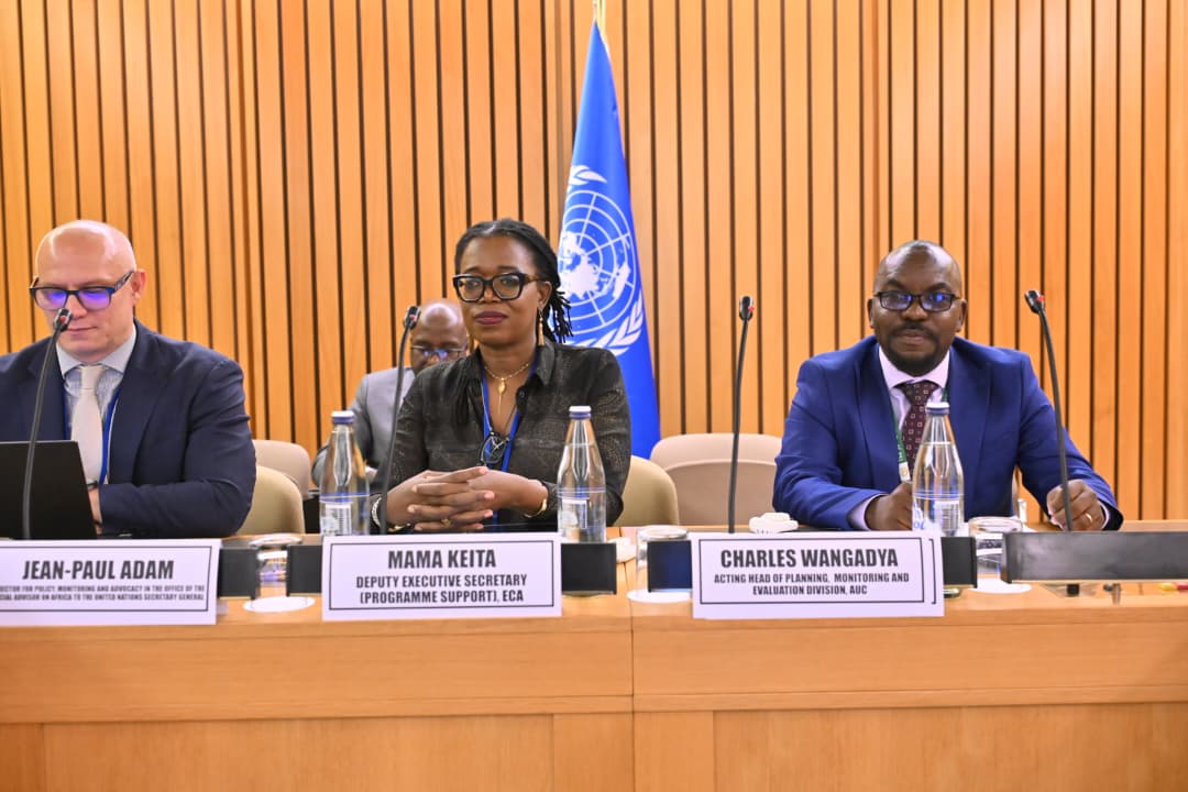 ECA_OFFICIAL's tweet image. At the #ARFSD12 pre-event on SDG-STYIP Impact Labs, DES @mamakeita_mama highlighted Africa’s decisive moment—with less than 5 years to deliver on the #SDGs and the launch of Agenda 2063’s Second Ten-Year Plan driving a Decade of Acceleration.