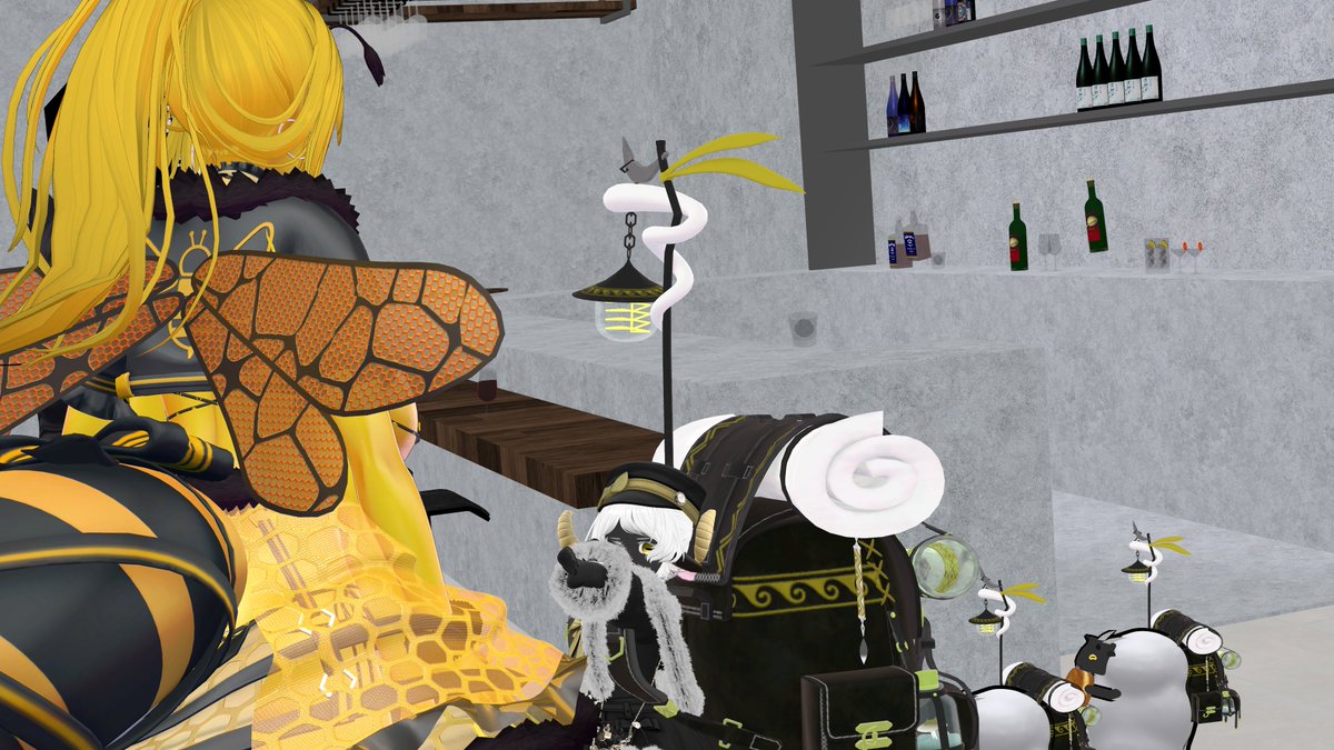 CONNECT_1112's tweet photo. #VRC_CONNECT
①べっぴんさんたち
②見覚えがある子が…！
③④お店 https://t.co/rvubgQJYG4