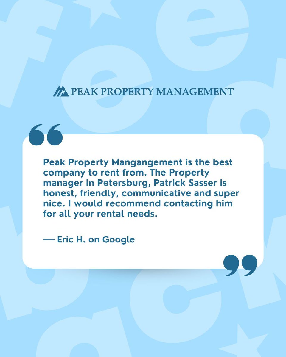 Peak Property Management tweet media