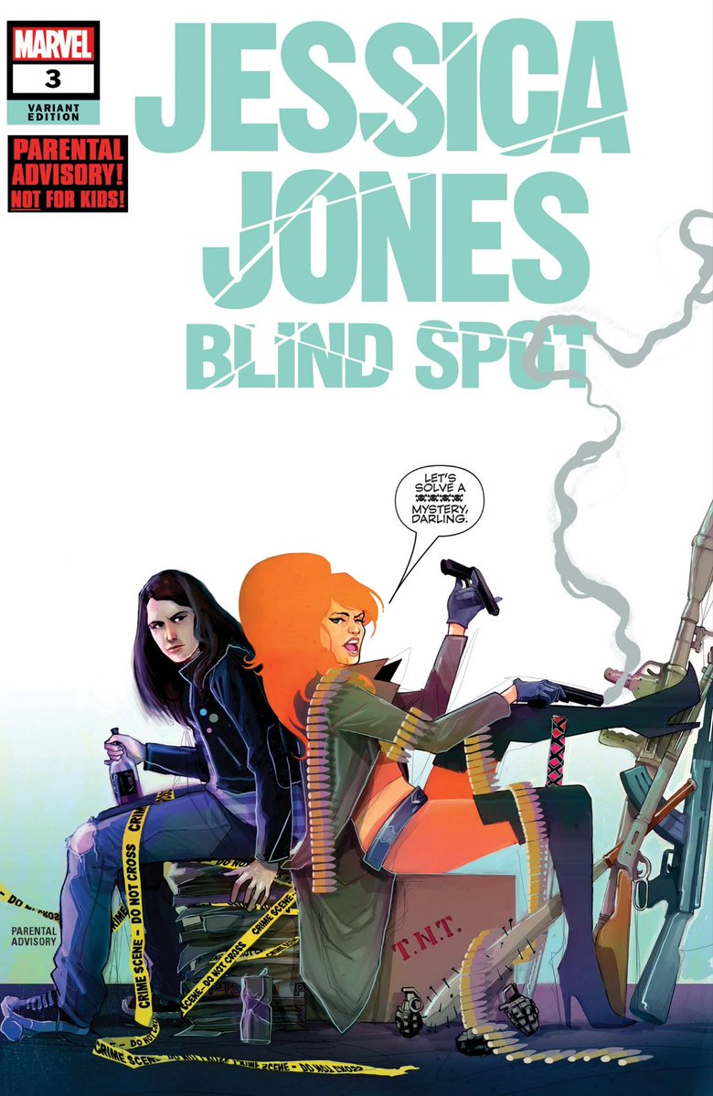 Kelainan untuk Jessica Jones MCU? Let her met the greatest monster hunter, Elsa Bloodstone.

Ohh the dynamics gonna be fun as hell.

Queen of street level x Queen of Monster hunter.