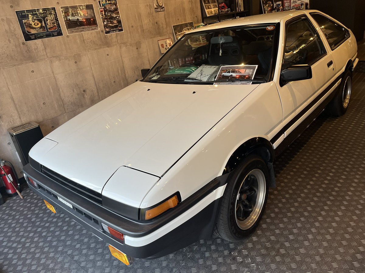 ontama315's tweet photo. 先輩のAE86を見てきました！ https://t.co/GWUxUpLgDH