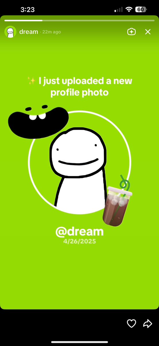 i_love_mcyt_'s tweet photo. 1 year ago today dream had his rebrand 😭 https://t.co/TKCI21Zo75