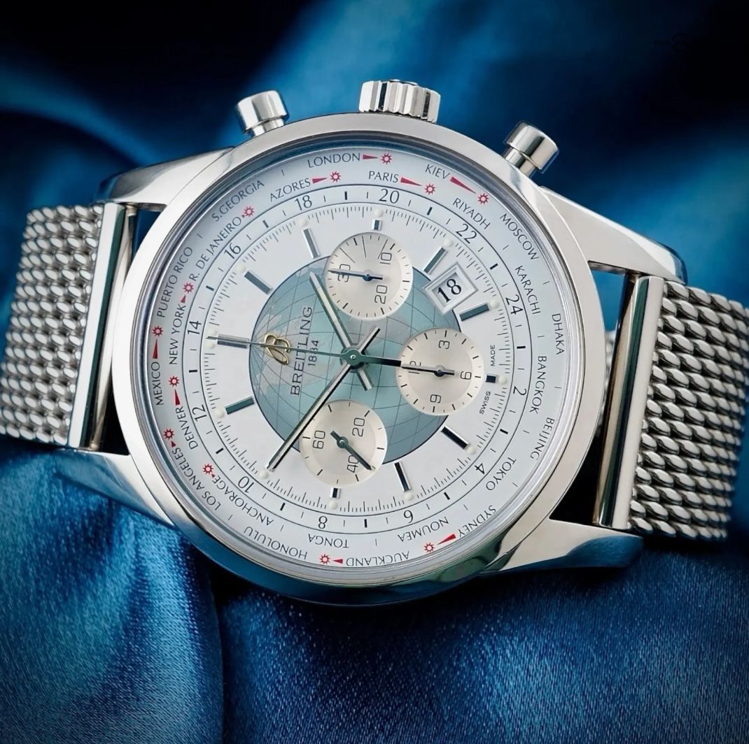 ValueYourWatch's tweet image. Breitling Transocean Unitime AB0510 –World Time Chrono AB0510, Bracelet &amp;amp; Strap 

For sale by @wrist.flex.timepieces

$5,798 

#breitling #watches #valueyourwatch #watchmarketplace #luxury #luxurylife #entrepreneur #luxurywatch #luxurywatches #luxurydesign #businesswatch