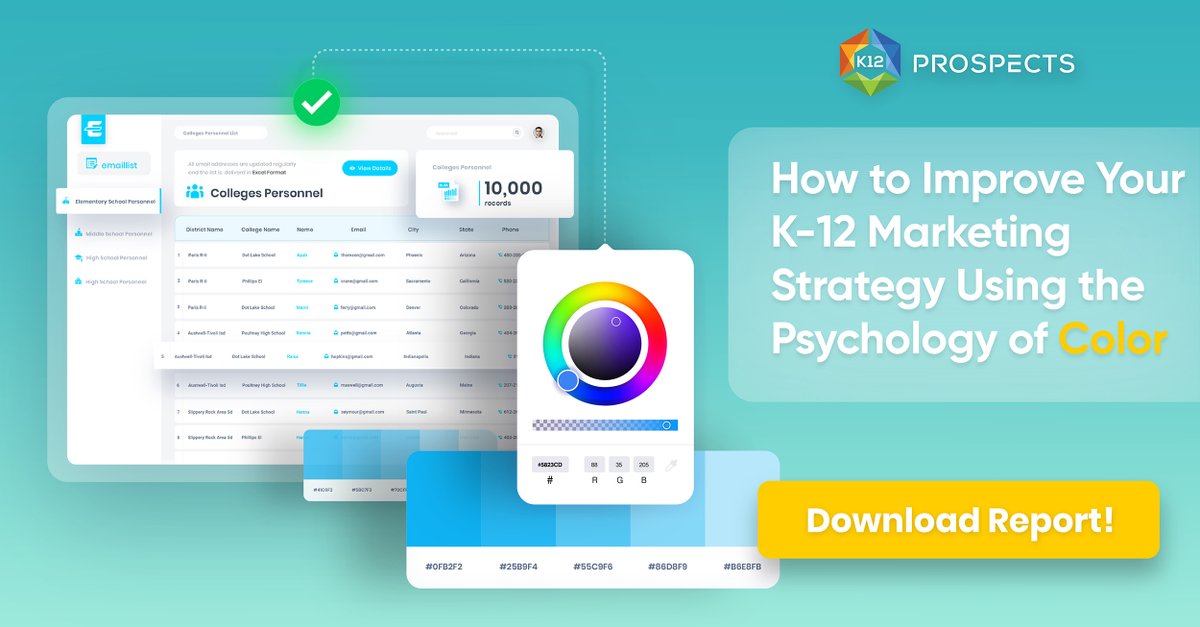 K12Prospects's tweet image. Popular brands are easily recognizable because of their colors. Read the article to learn more. bit.ly/3pnvG8e
#gbl #pbl #mlearning #elearning