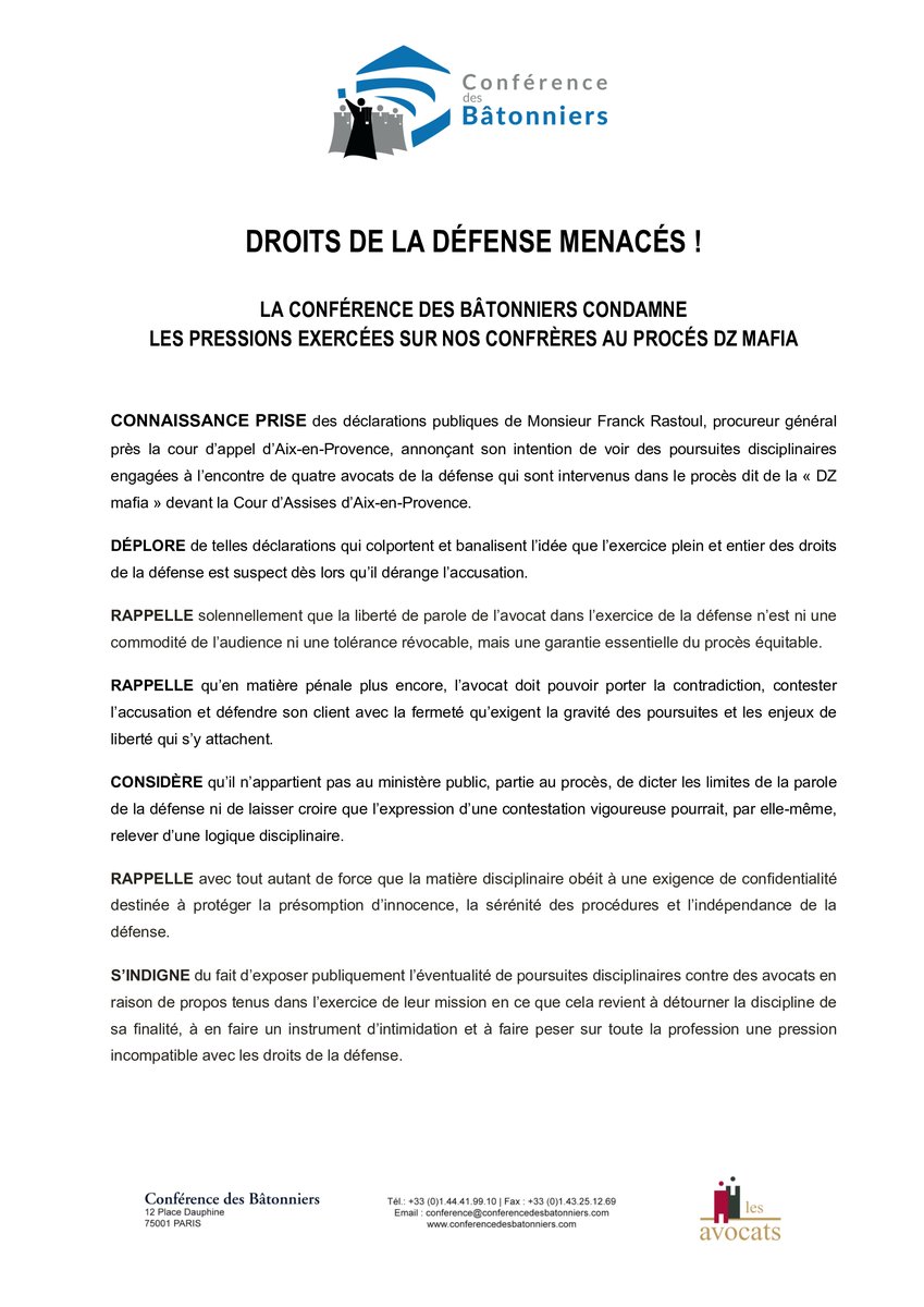 ConférenceBâtonniers tweet media