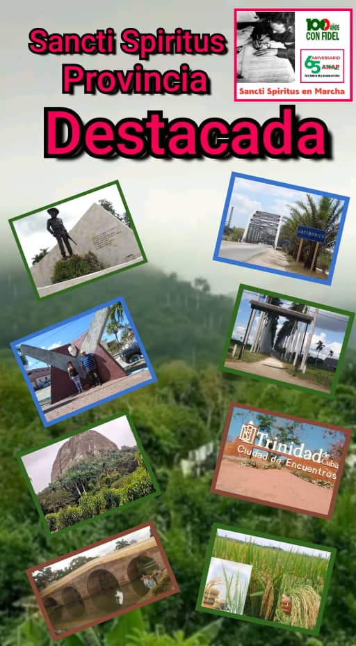 En marcha indetenible seguimos junto a nuestro campesinado!!!! Muchas Felicidades!!  🇨🇺 #ANAPSanctiSpíritus
<a href="/FelixDuarteOrte/">Félix Duartes Ortega</a> <a href="/SarduyYamila/">Yamila Sarduy Martínez</a> <a href="/SFerreyan/">Sergio Rodríguez Ferreyán</a> <a href="/yoel_palmero/">Yoel Palmero Meneses</a> <a href="/OsvelPerez37583/">Osvel Perez Gerardo</a> <a href="/EidyDazFer11358/">ANAP SanctiSpíritus 🇨🇺</a> <a href="/LidiaRguez77701/">Lidia Rguez</a> <a href="/VelozFredy93/">Fredy Veloz</a> <a href="/YaumaryPerez/">Yaumary González Pérez M/B #AnapSanctiSpíritus</a>