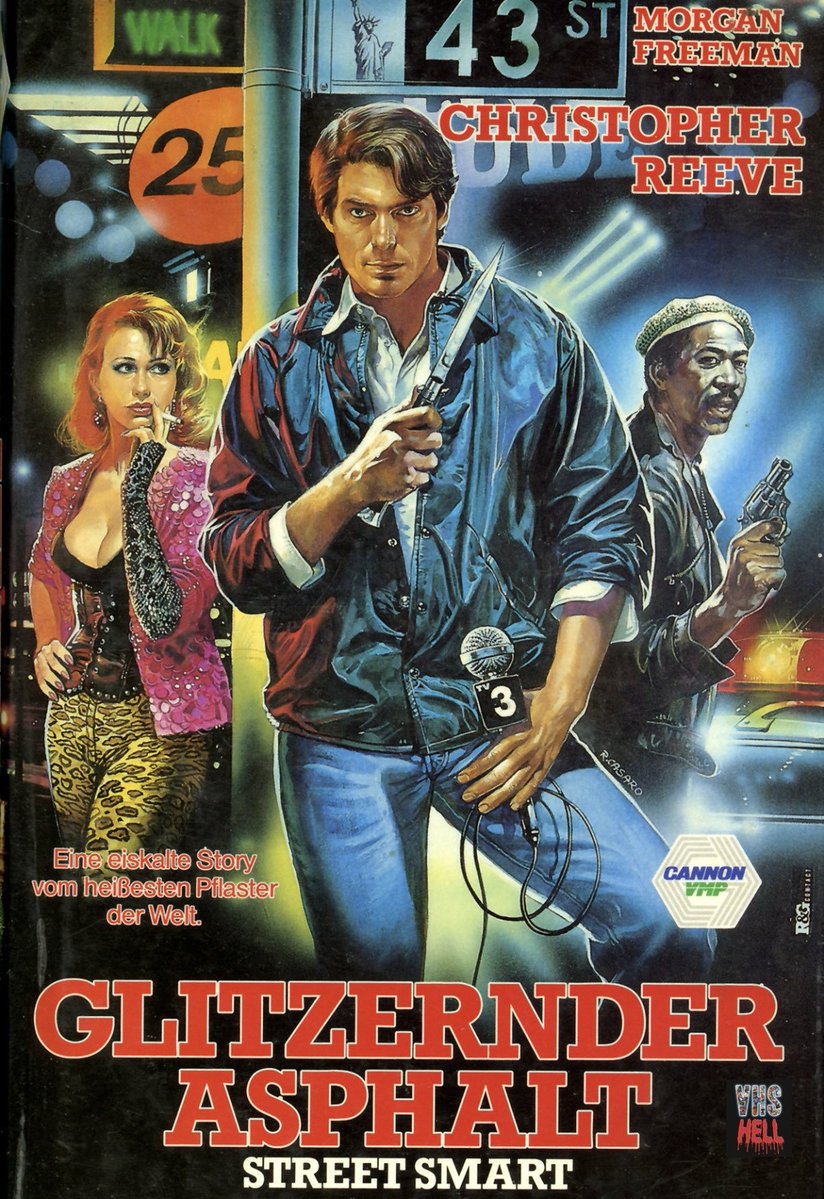 QuintsVessel's tweet image. A slightly out of character project for Cannon films, Street Smart was a commercial failure. Regardless, it received critical acclaim and garnered Morgan Freeman his first academy award nomination.

#NowWatching Street Smart (1987)
