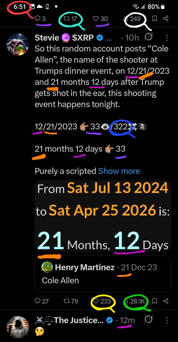 DeanDavis33's tweet image. 1️⃣2️⃣🪞 #Twelve 😎
6️⃣🐇3️⃣ #SixThrees 
6️⃣5️⃣1️⃣ #SixFiveOne 
🪷2️⃣1️⃣ #TwentyOne 
😏 #WhatAreTheOdds 😁
2️⃣4️⃣9️⃣ #TwoFourNine 
2️⃣8️⃣1️⃣ #TwoEightOne 
3️⃣2️⃣2️⃣ #ThreeTwoTwo 
2️⃣3️⃣3️⃣ #TwoThreeThree
