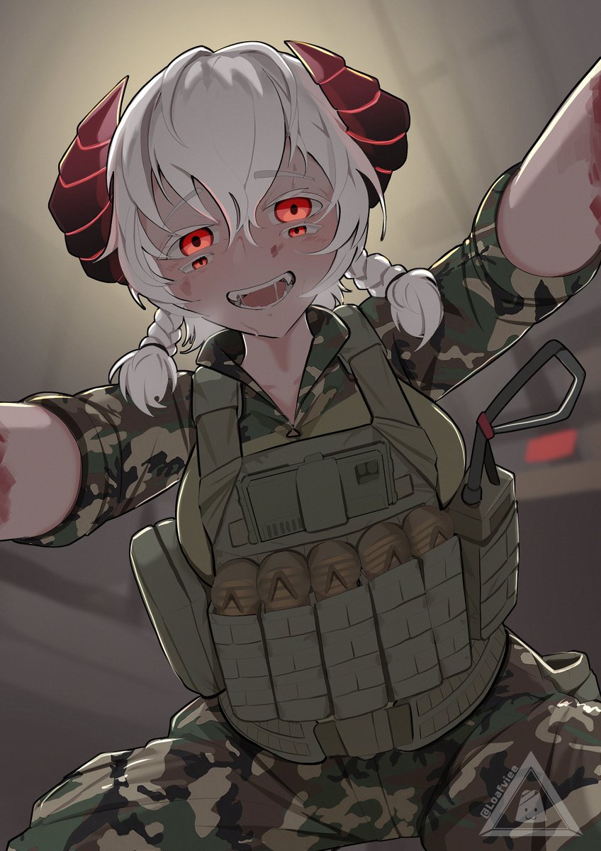 Loafviee's tweet image. Commission work.

#tactical