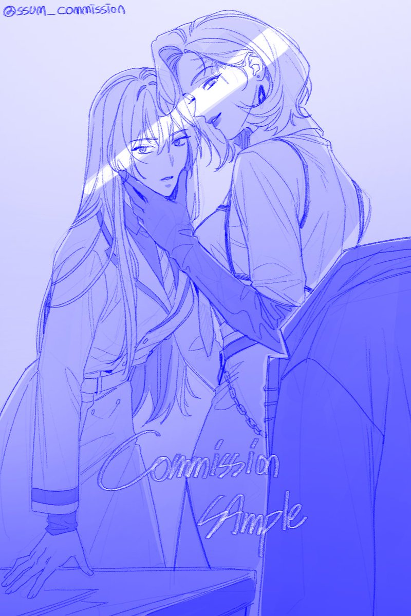 Ssum_commission's tweet photo. 신청 감사합니다!

[ 파란색 러프타입 ] 

#Commission #무기미도 #無期迷途 #无期迷途 #PtN #PathtoNowhere https://t.co/56qe2ZsTKT