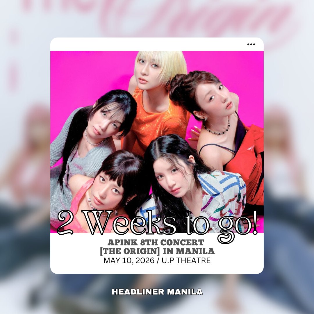 Headliner Manila tweet media