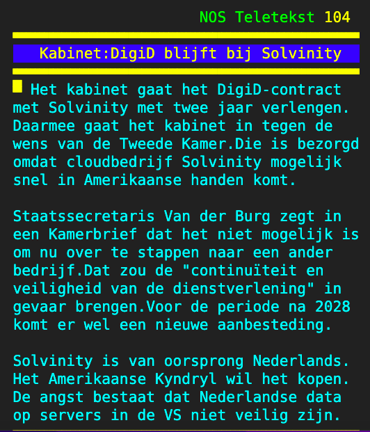 Democratie:

De Tweede Kamer zegt 'nee'. Het kabinet doet 'ja'.
