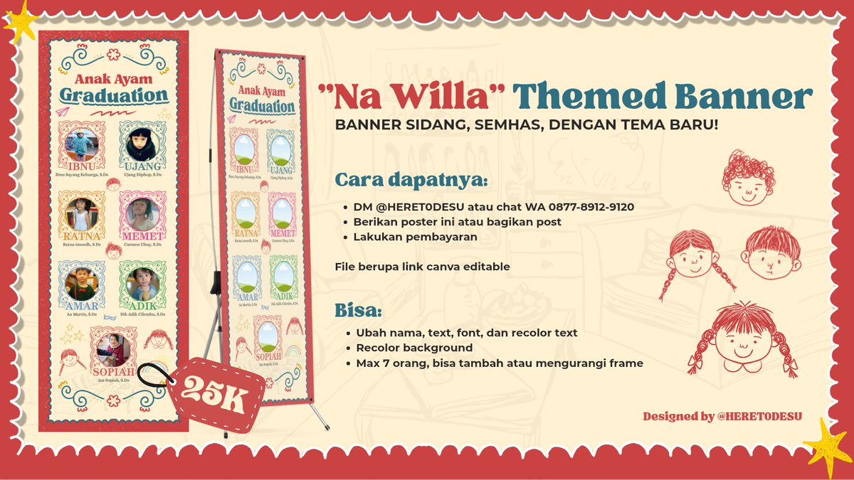JASA ILUSTRASI DESAIN FEEDS POSTER tweet media
