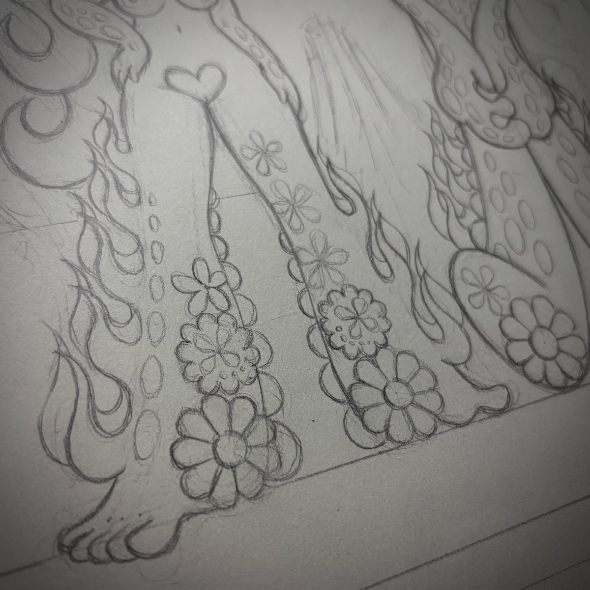 Junko_Mizuno's tweet image. 🧟‍♀️🌼🔥 #working #作業中