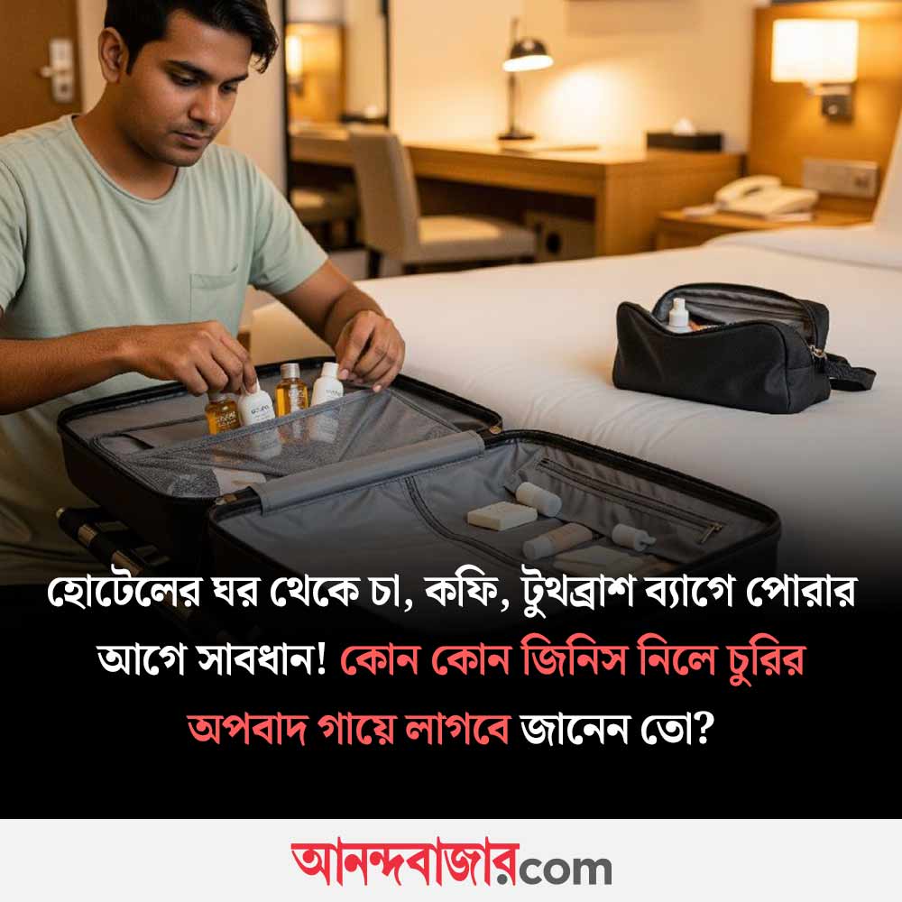 MyAnandaBazar's tweet image. হোটেলের দেওয়া তোয়ালেও কি নেওয়া যায়?
#hotelroom 
anandabazar.com/photogallery/i…