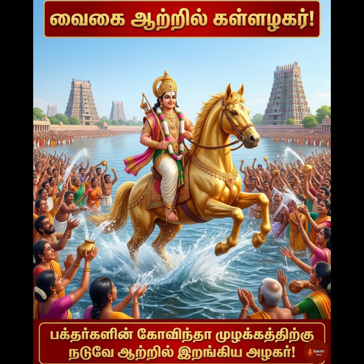 bakthinews's tweet image. #alagar #devotional