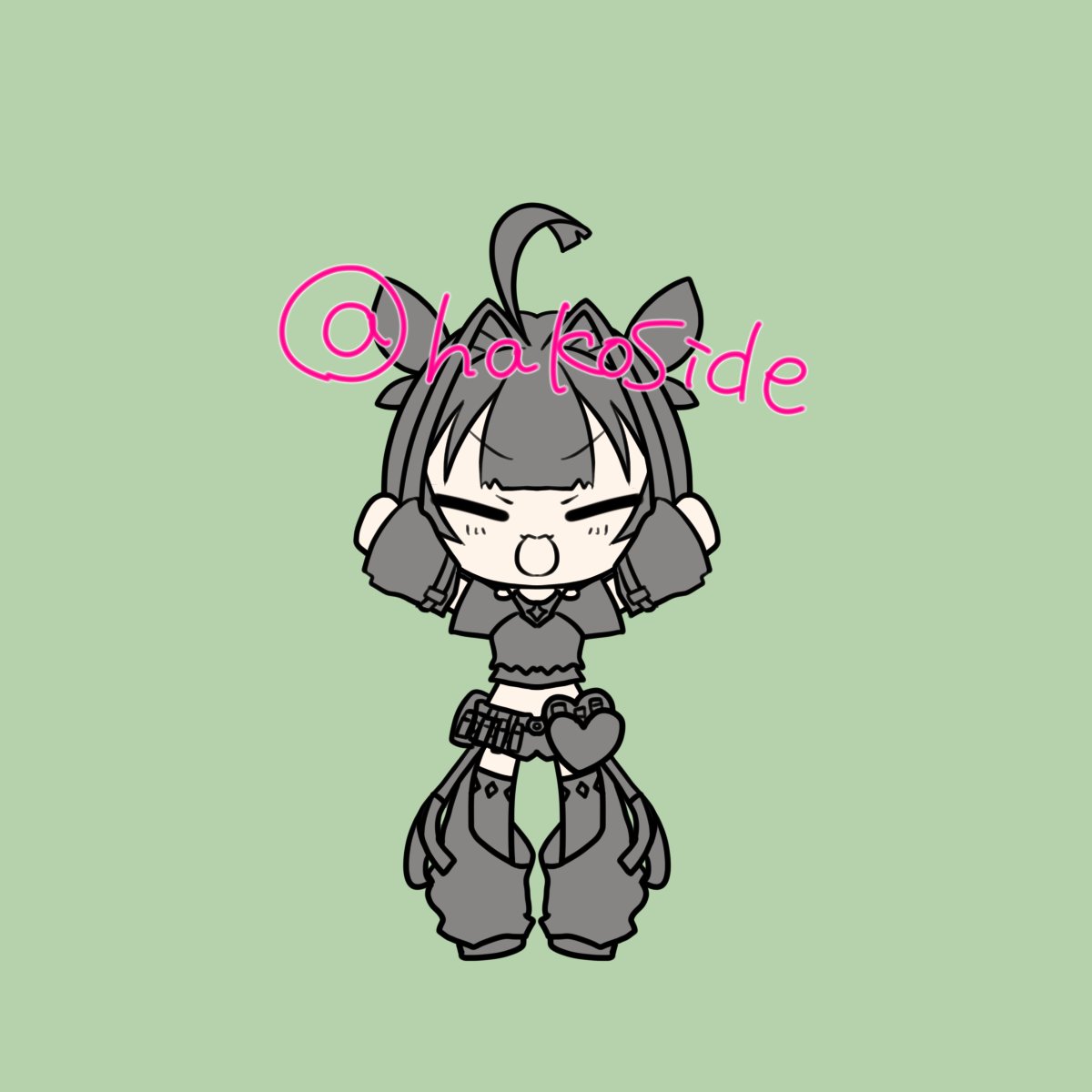 hakoside's tweet photo. やってみたいこと思いついて描き始めたけど今日中に終わらない…今日は一旦寝る…明日には上げたい…！ https://t.co/sZN9wUHIuE