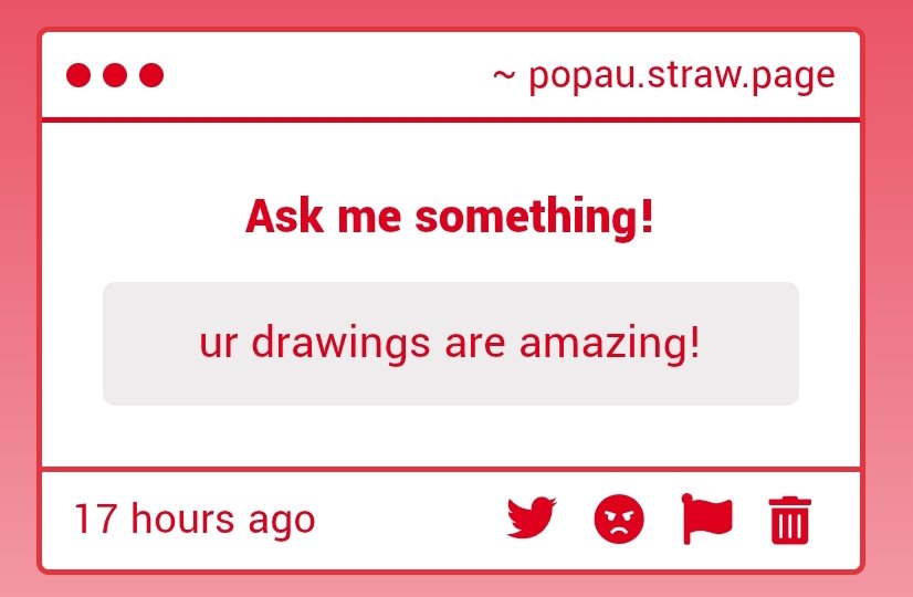 popau || comms open tweet media
