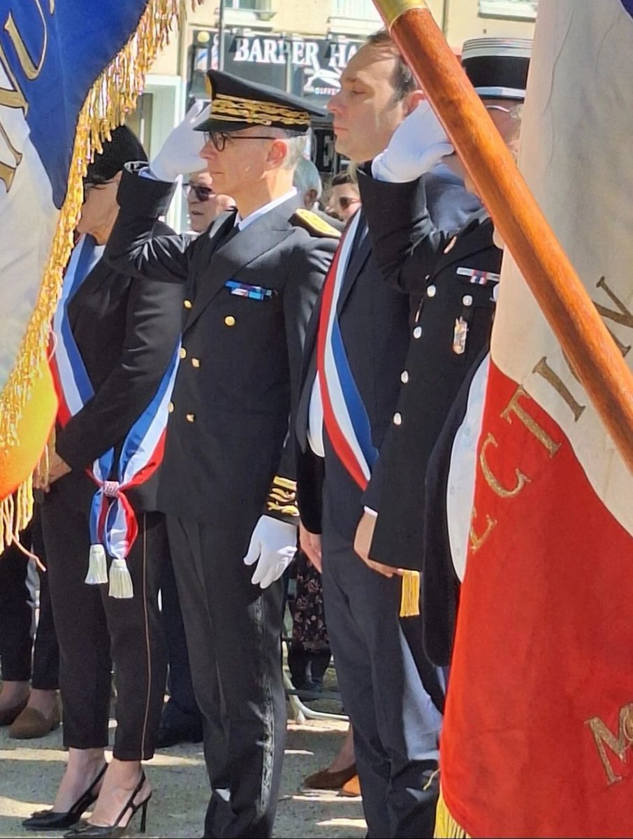 Image de Préfète de région Auvergne-Rhône-Alpes et du Rhône - Aujourd’hui, le Préfet secrétaire général Fabrice ROSAY présidait la cérémonie pour la journée natio