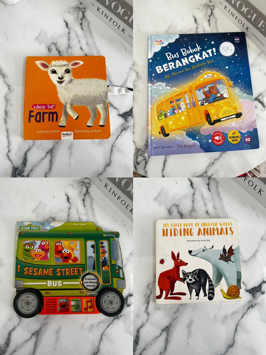 tiarbaharizk's tweet image. Jual buku anak dan balita. 20 k aja per buku. 
#buku #preloved