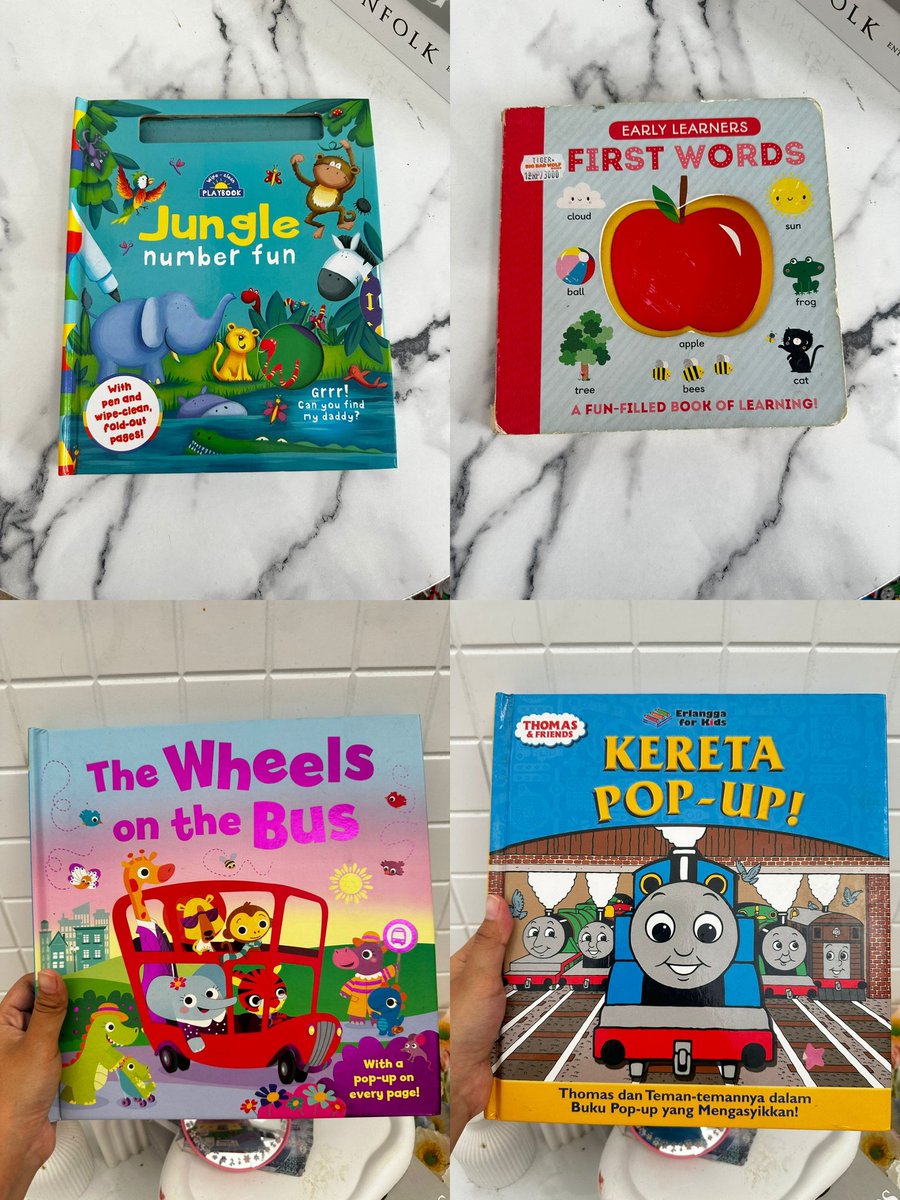 tiarbaharizk's tweet image. Jual buku anak dan balita. 20 k aja per buku. 
#buku #preloved