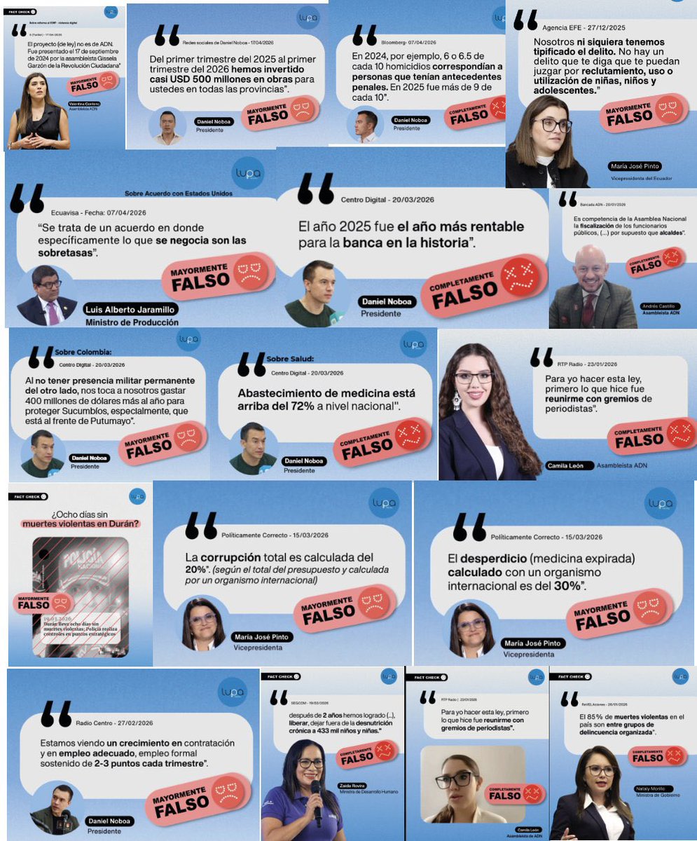 Los que te creen imbécil y se vanaglorian de eso. 

Son el gobierno del ENGAÑO y la MENTIRA ‼️