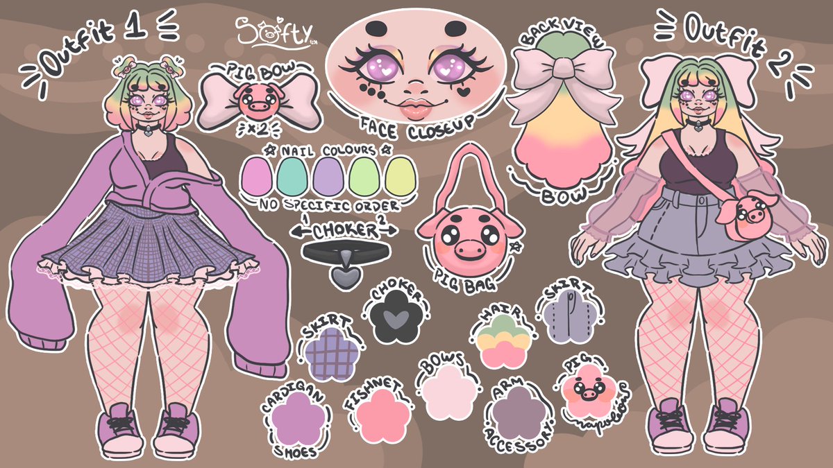 Softy 🐷🌸 Emote Artist tweet media