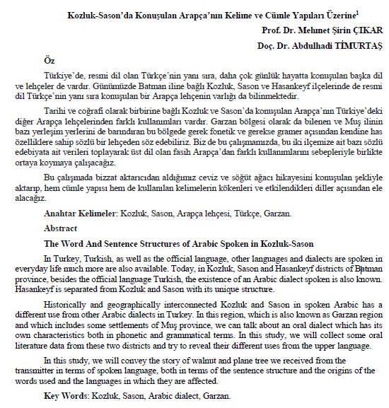 AkcanRamaz2292's tweet photo. @ixbaran24921113 Hocam, "Sason ve çevresinde Arapça konuşan Ermeniler"i doğrudan/bu tanımlama ile ele almamakla birlikte demografik ve lokal dil özelliği açısından ele alan birkaç kaynağa rastladım. Doğrudan ilintili olmadığı için tam metin paylaşmadım. https://t.co/TDiGIKzX3n