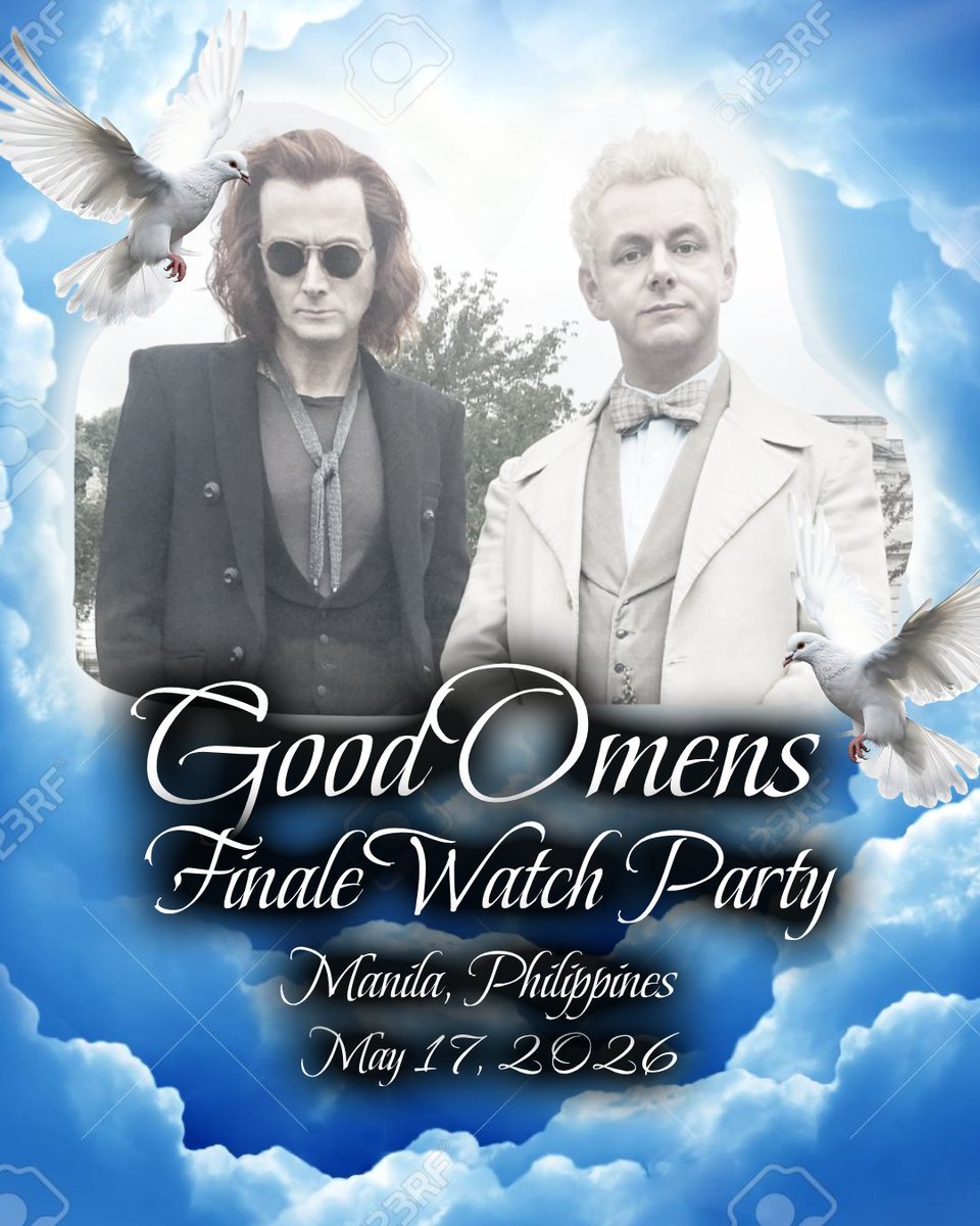 [INTEREST CHECK - GOMENS PH WATCH PARTY] 

HELLO PH #GOODOMENS FANS! 😇😈
I am opening an interest check for a watch party in Metro Manila! Kindly fill out this form if you are interested:

↳forms.gle/Bj7iqU273rS5ce…

DO NOTE: Will need a minimum of 20 respondents!

THANK YOU!!