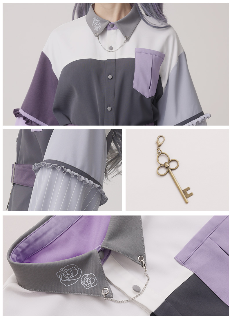 Uru919's tweet image. 🐺Favorite×羽瑠流ウル🥀

『コラボグッズ第二弾｜Privateウルちゃろシャツ』
favorite-one.co.jp/view/item/0000…
※予約受付中！
※7月上旬頃順次発送予定！

めーっちゃかわいい✨
細かいところまでオシャレな大き目シャツ🐾
たぶんちゃろは服に着られます。ハイ↑
 #フェイバリット #Favorite