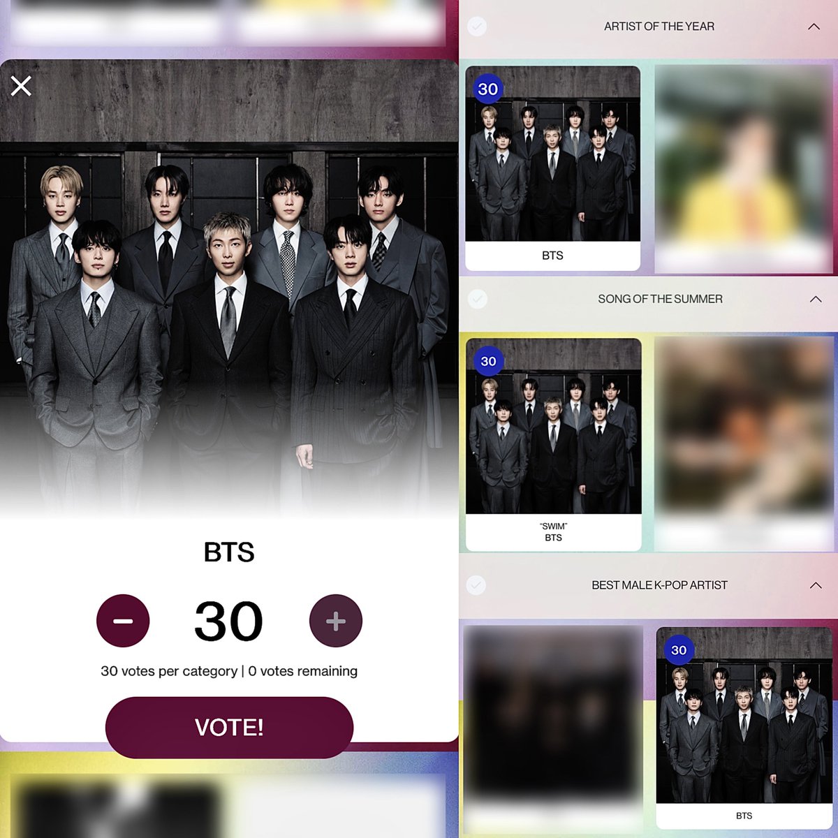 hannarirang⁷ VAI VER O BTS 🪭 tweet media